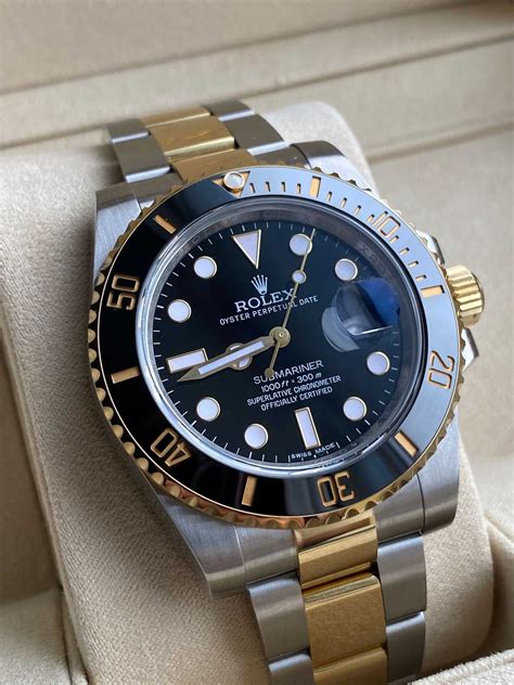 rolex submariner bicolor preisentwicklung|rolex submariner models by year.